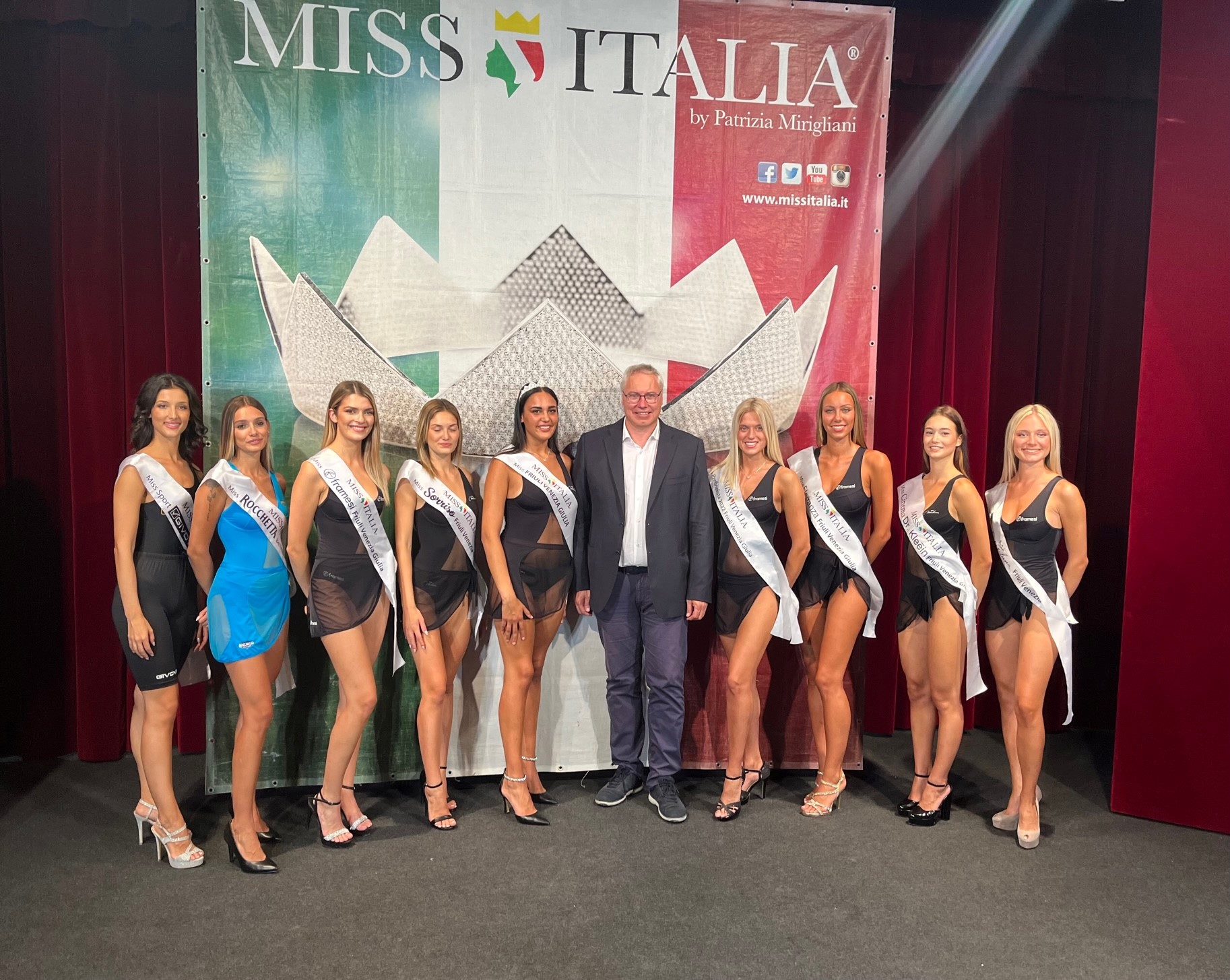 MISS FVG. BORDIN: LA FORZA DELLE BELLEZZE REGIONALI È LA FAMIGLIA